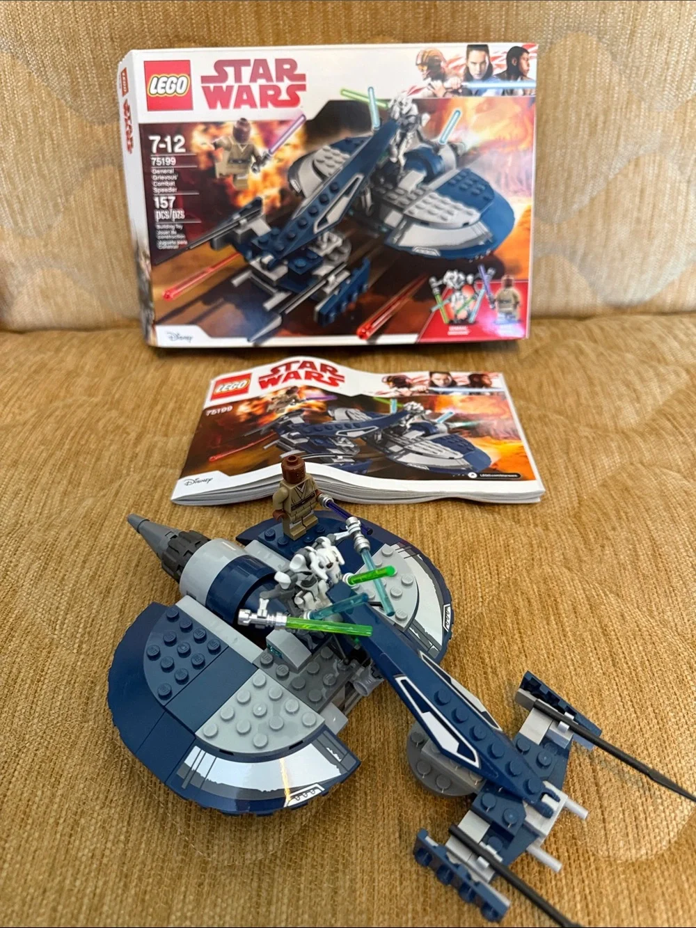 The LEGO Star Wars General Grievous' Combat Speeder (Set 75199)